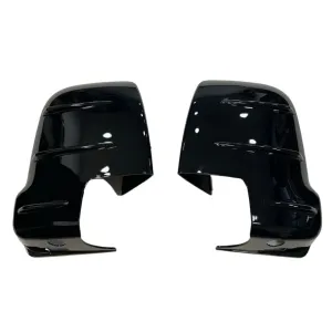 Mercedes Sprinter New Shape Wing Mirror Cap Covers - With Indicator (Set of 2) - Gloss Black