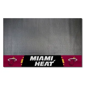 Miami Heat Vinyl Grill Mat - 26in. x 42in.