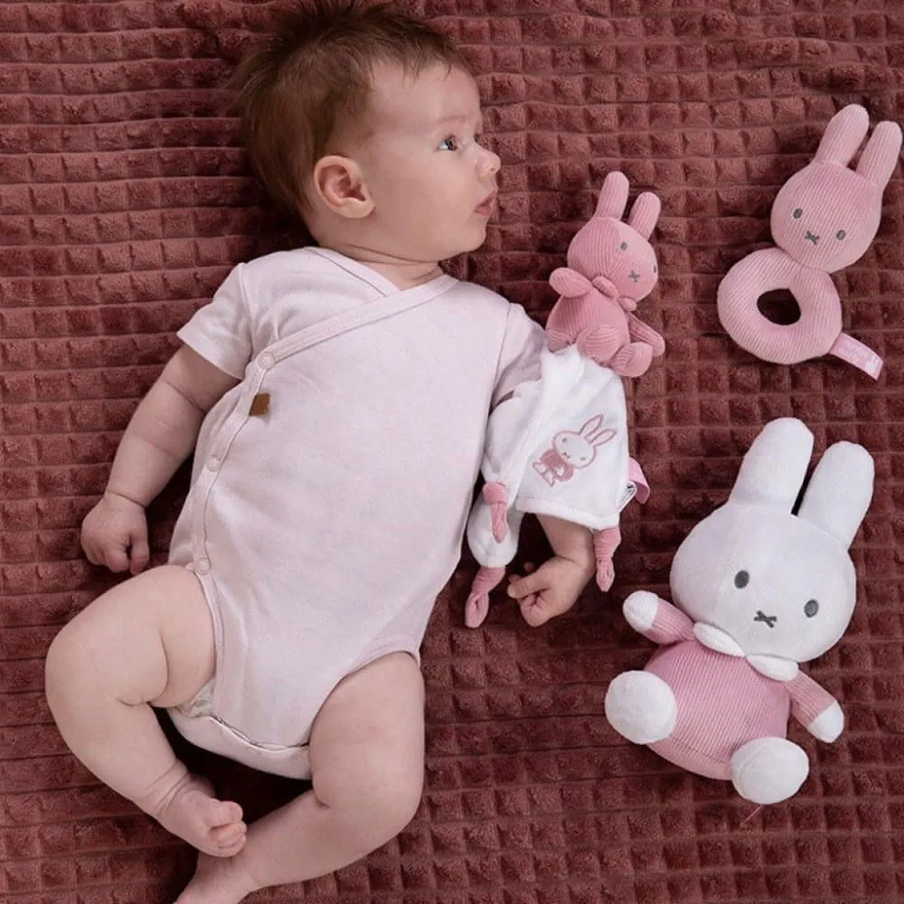 Miffy Pink Rib: Baby Gift Set