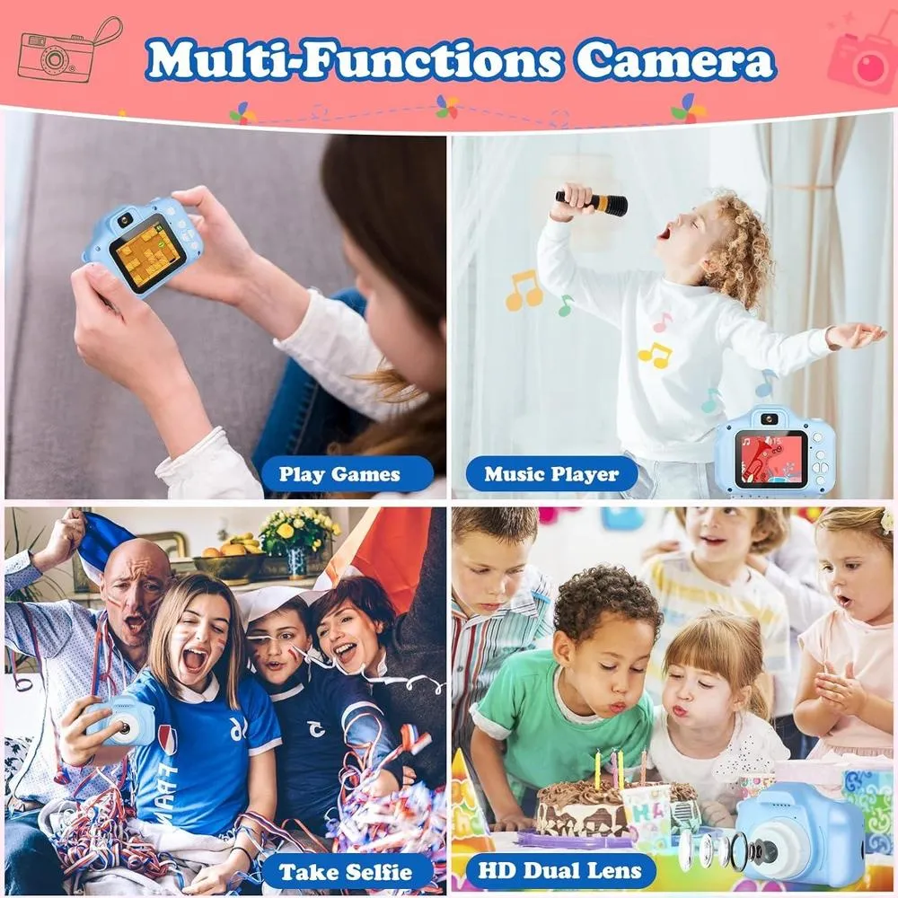 Mini Children Camera X2 Digital Vintage Camera Educational Toys