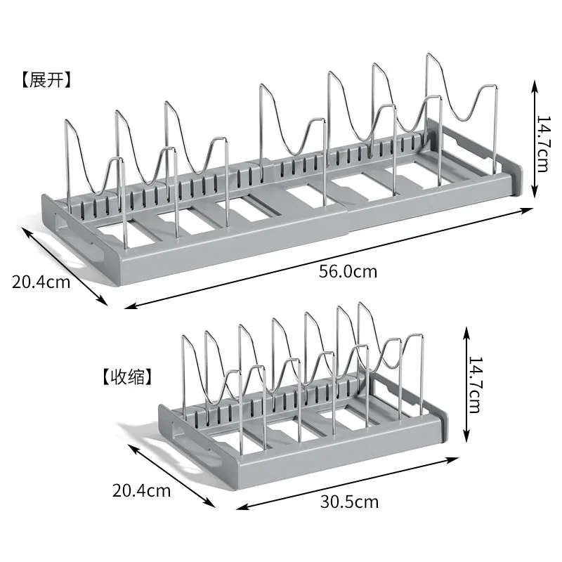 Multi-Functional Kitchen Storage Rack