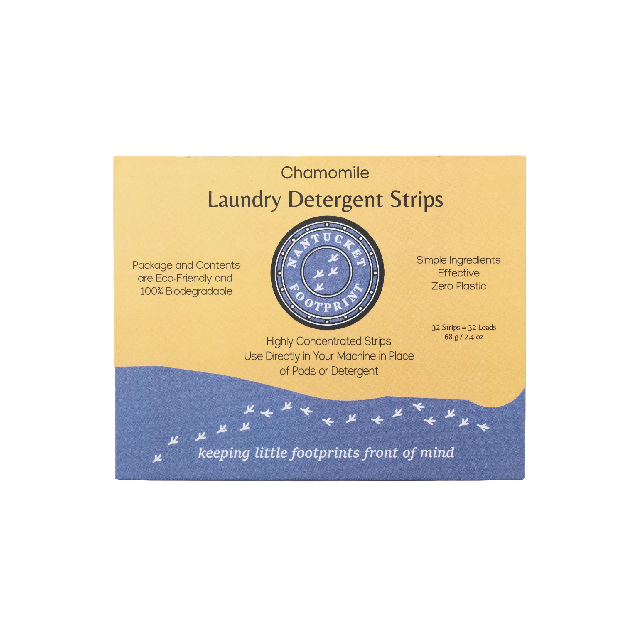 Multi-Sets - Laundry Detergent - Chamomile - 32 Strips Per Box