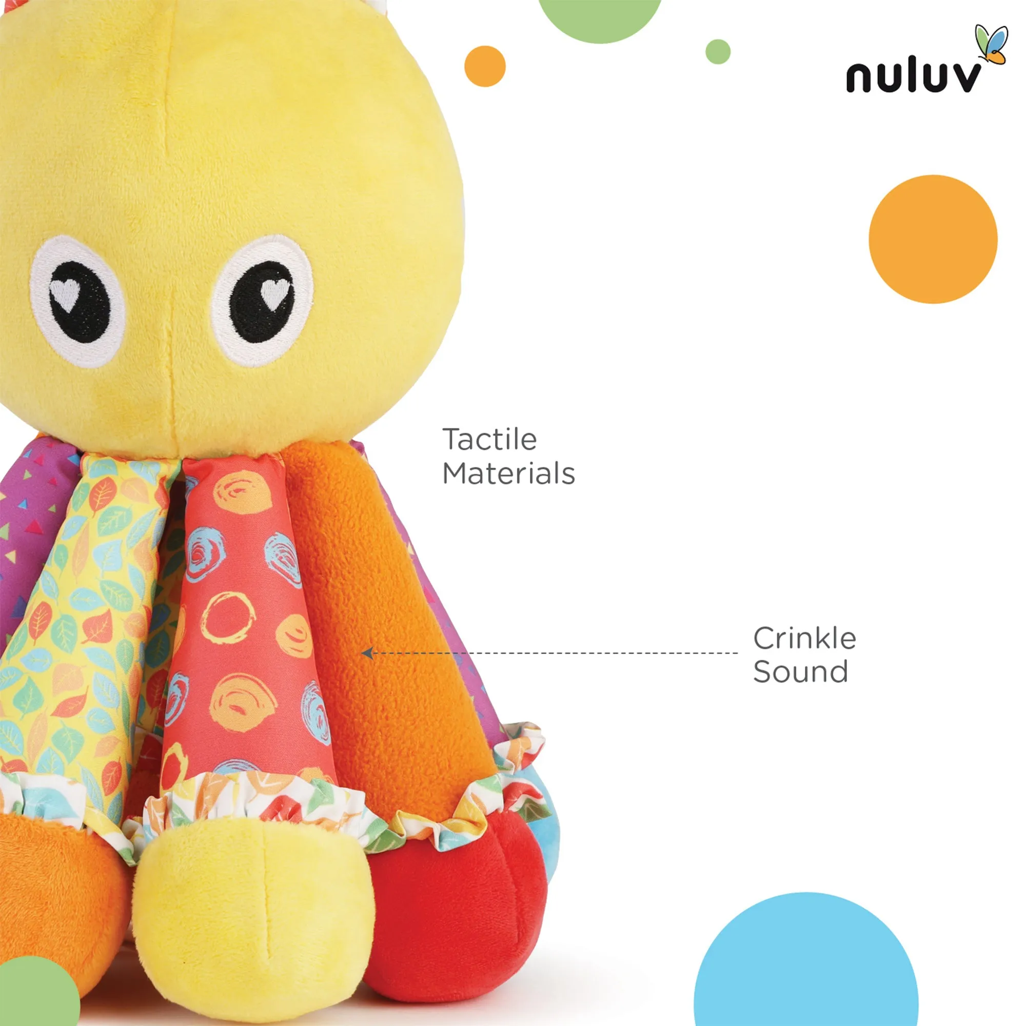 Nuluv Activity Octopus 3  Months Multicolor