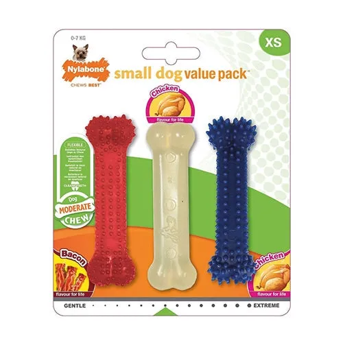 Nylabone Value Pack Extra Small