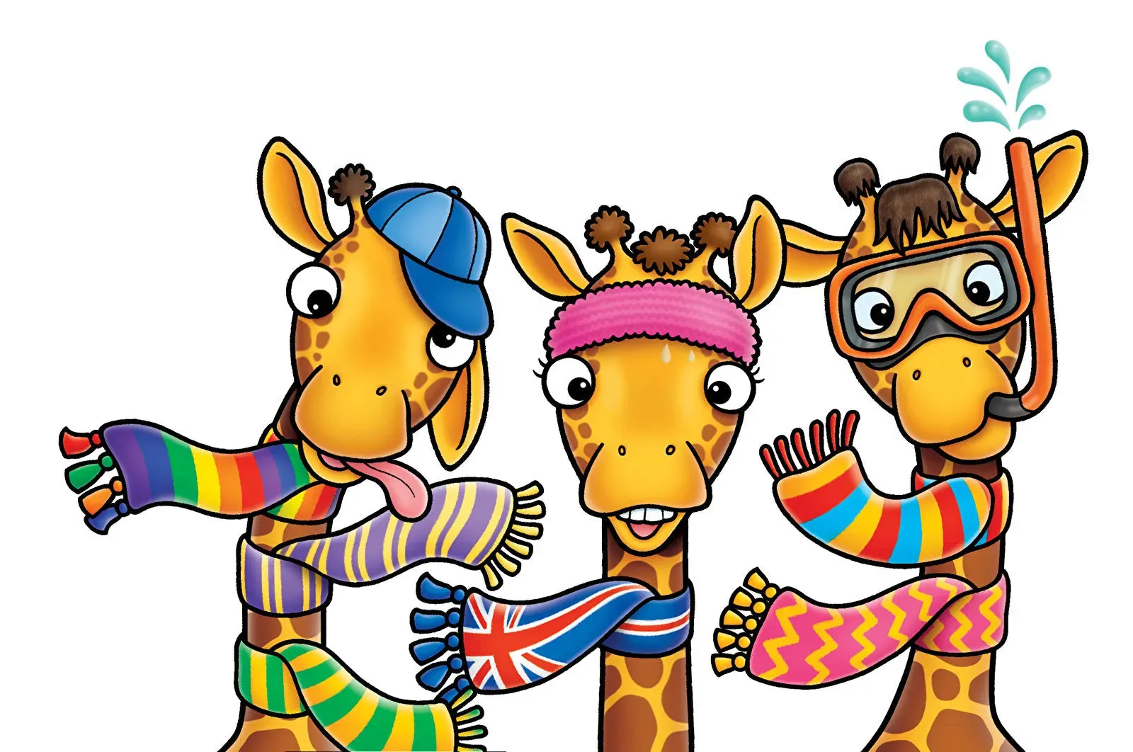 Orchard Toys Giraffes In Scarves