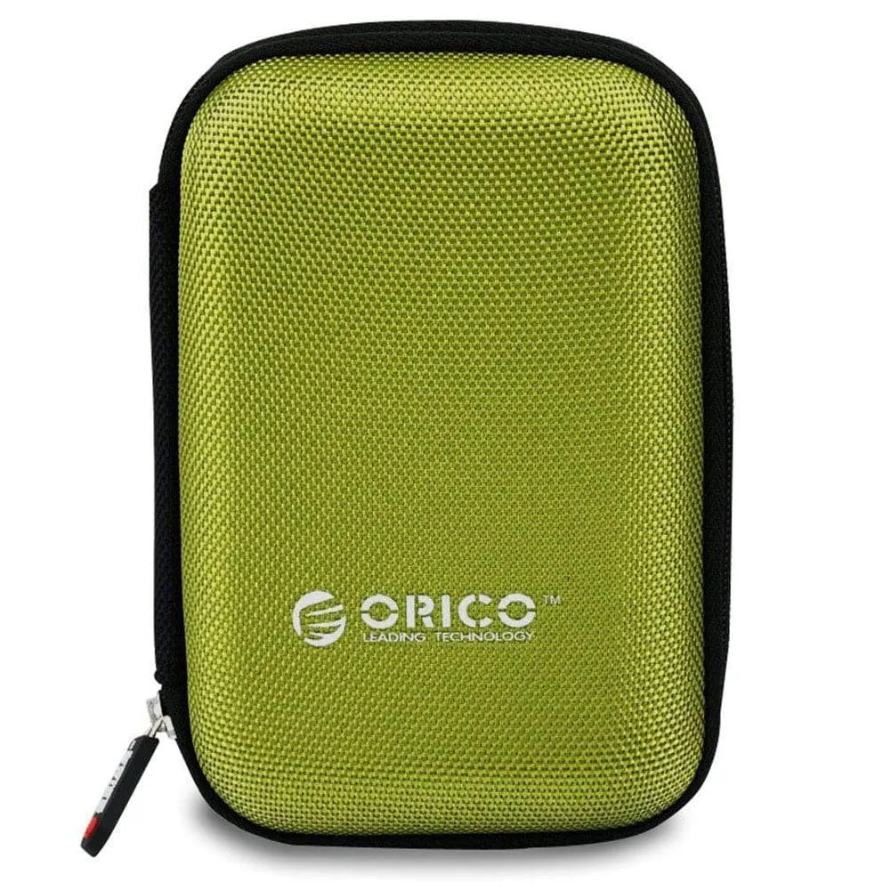 Orico 2.5 Portable Hard Drive Protector Bag - Green - PHD-25-GR