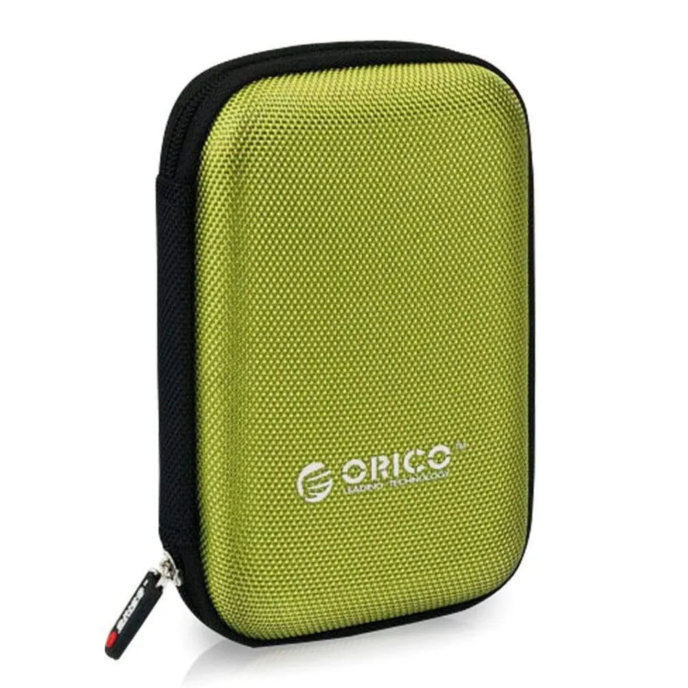 Orico 2.5 Portable Hard Drive Protector Bag - Green - PHD-25-GR