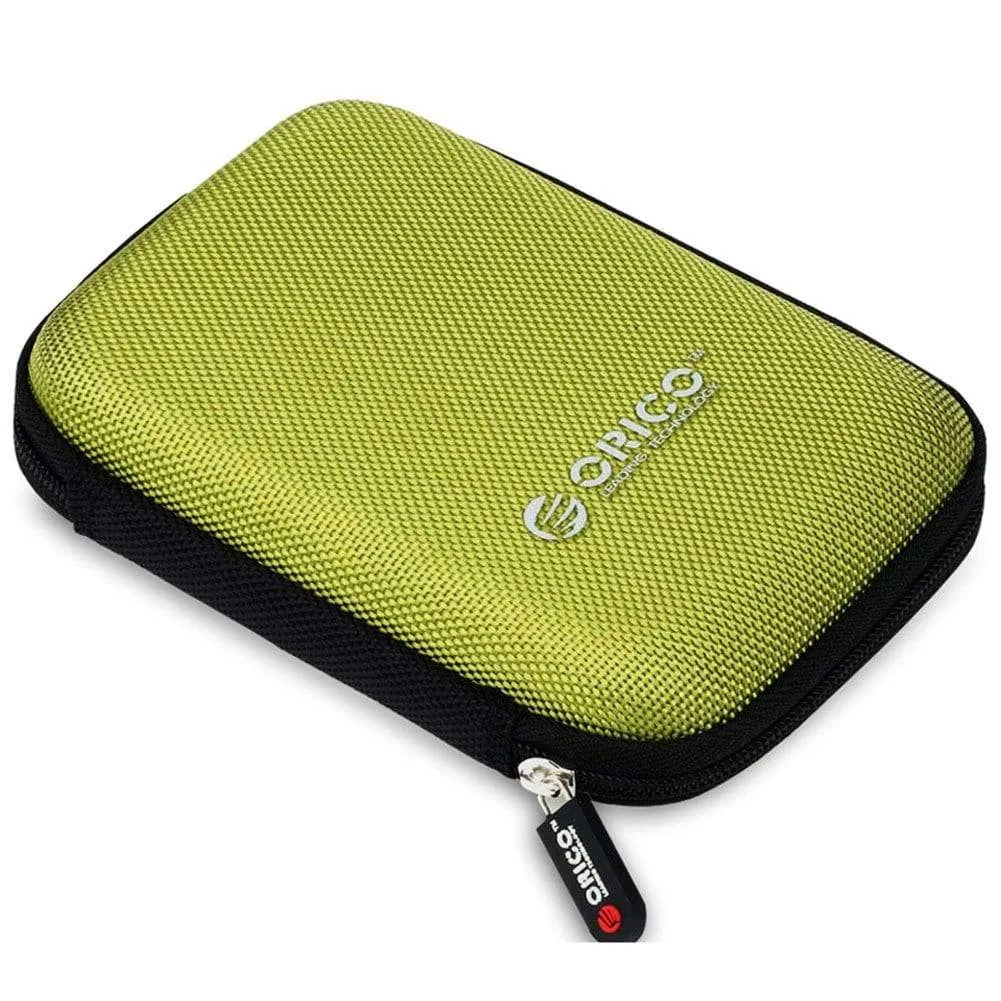 Orico 2.5 Portable Hard Drive Protector Bag - Green - PHD-25-GR