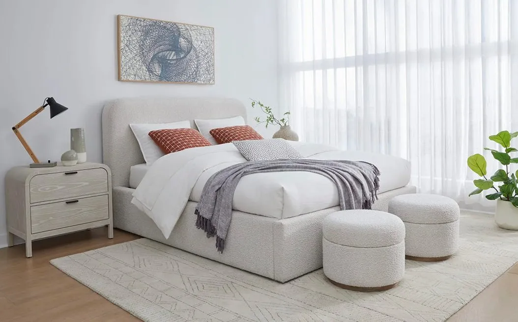 Orion Upholstered Platform Bed