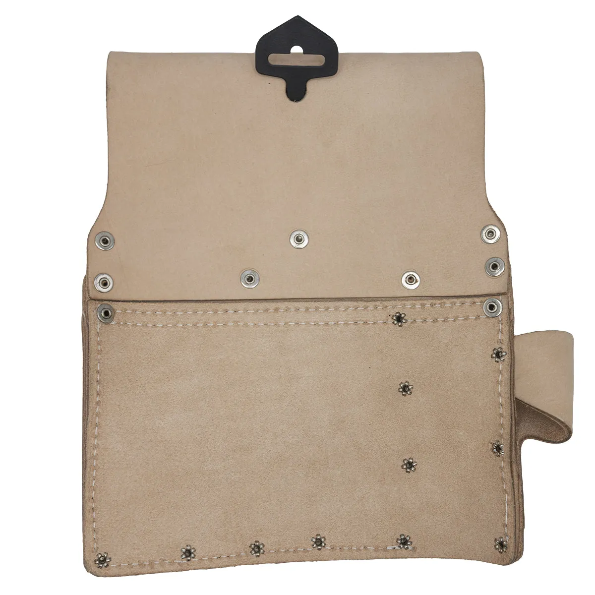 OX TOOLS Trade Series Suede Leather Drywall Pouch - 7 Pockets | Heavy Duty Leather & Reinforced Riveting