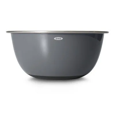 OXO 3pc Insulated Stainless Steel Mixing Bowl Set - Gray