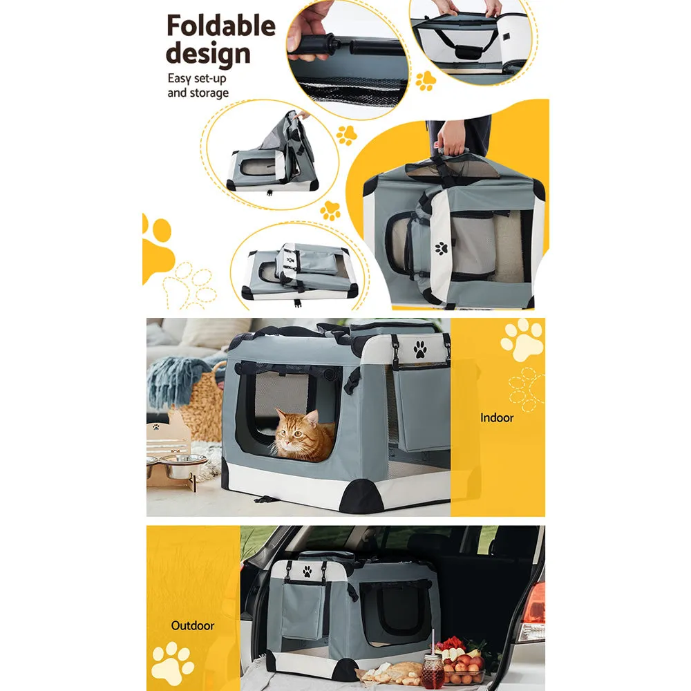 Pet Carrier Soft Crate Dog Cat Travel Portable Cage Kennel Foldable XXLarge