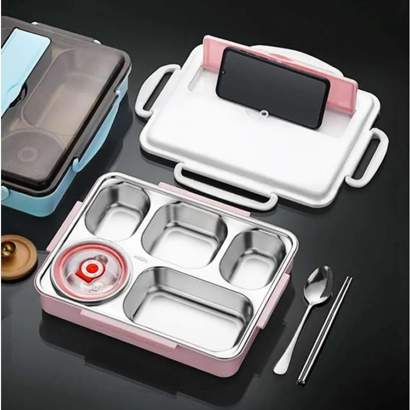 Portable 304 Stainless Steel Lunch Box Hb-35B