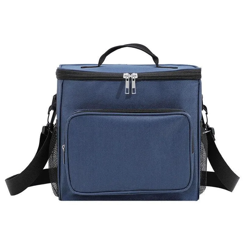 Portable Unisex Double Insulated Lunch Bag -ZR1 BLUE