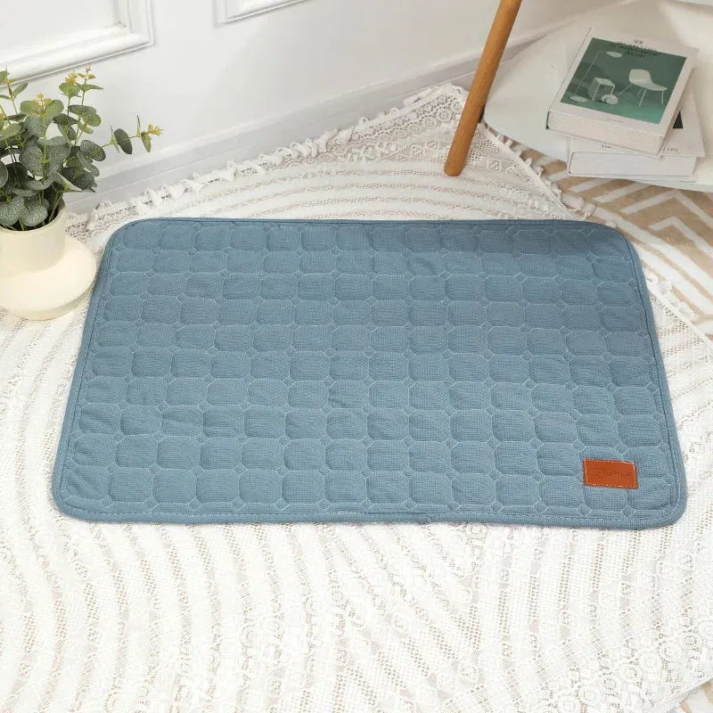 Reusable Cotton-EVA Pet Waffle Mat for All Seasons