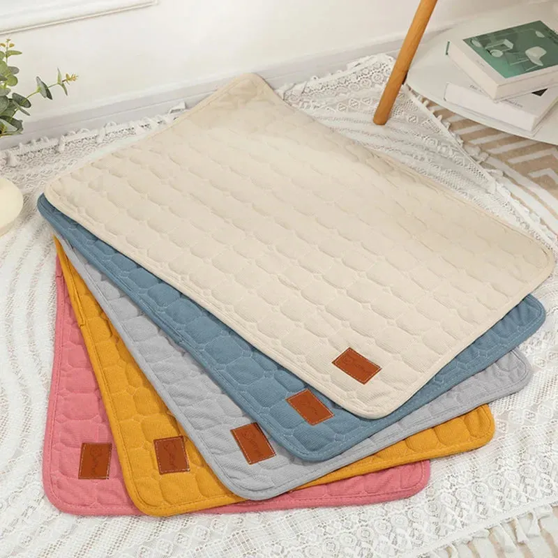 Reusable Cotton-EVA Pet Waffle Mat for All Seasons