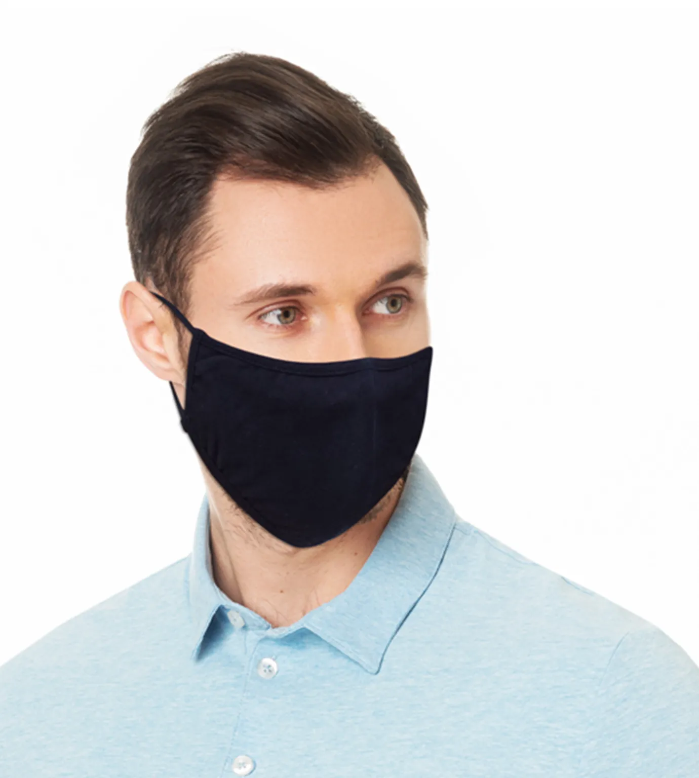 Reusable Protective Fabric Face Mask Anti Dust Washable and Breathable Outdoor Protective Mask - Made in USA