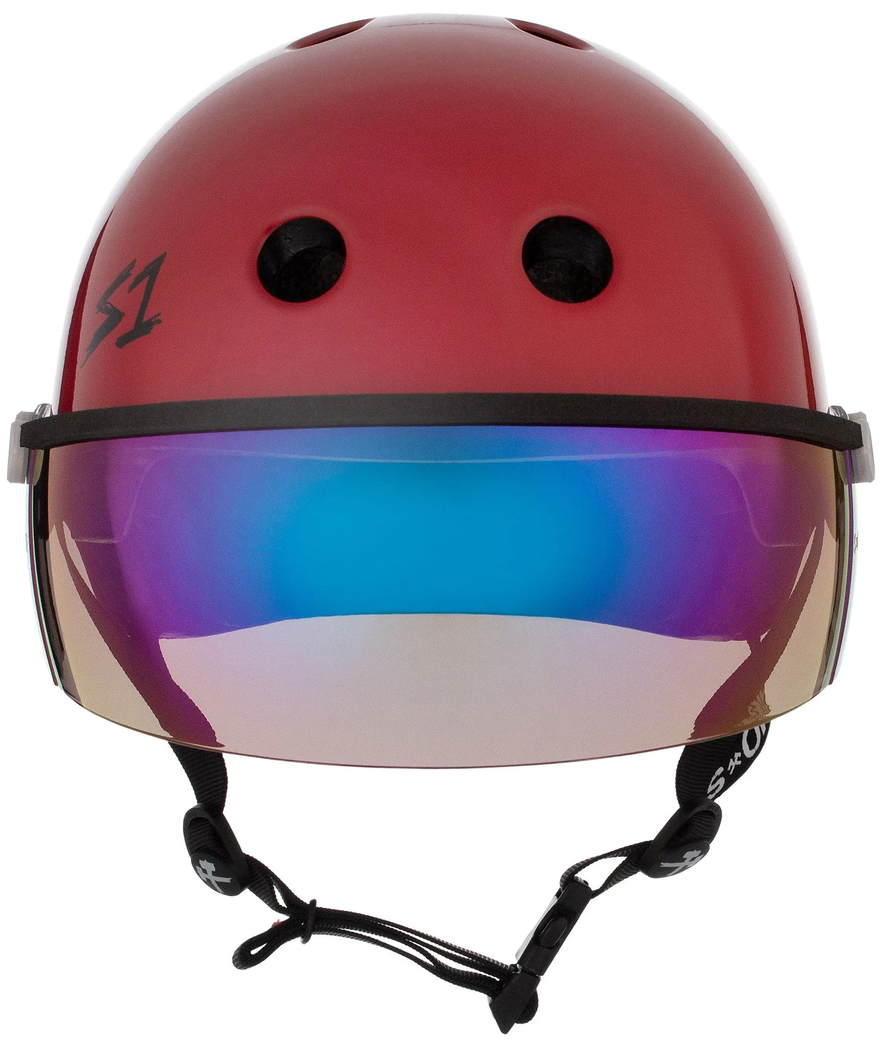 S1 Lifer Visor Gen 2 Helmet - Blood Red Matte