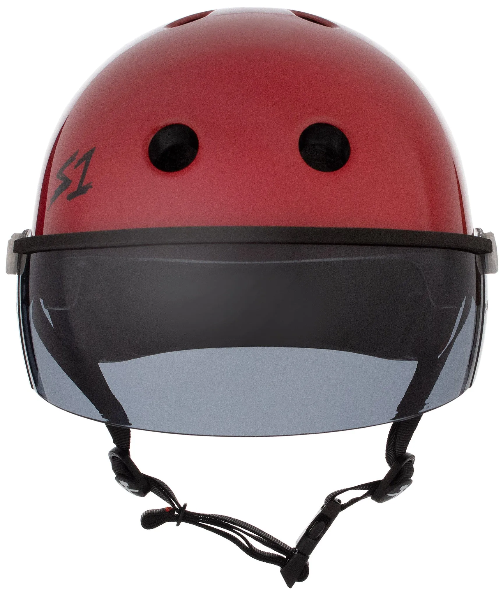 S1 Lifer Visor Gen 2 Helmet - Blood Red Matte