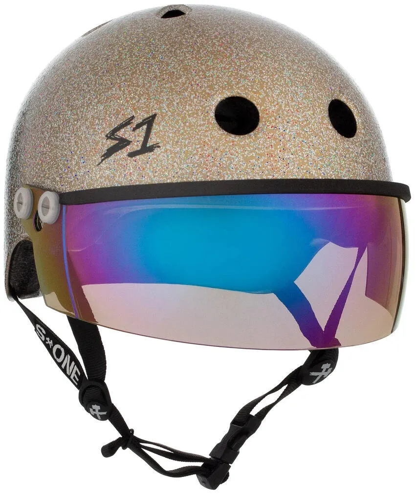 S1 Lifer Visor Gen 2 Helmet - Gold Gloss Glitter