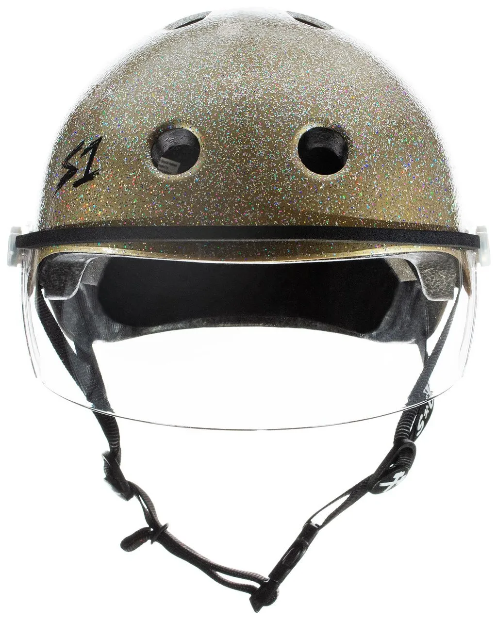 S1 Lifer Visor Gen 2 Helmet - Gold Gloss Glitter