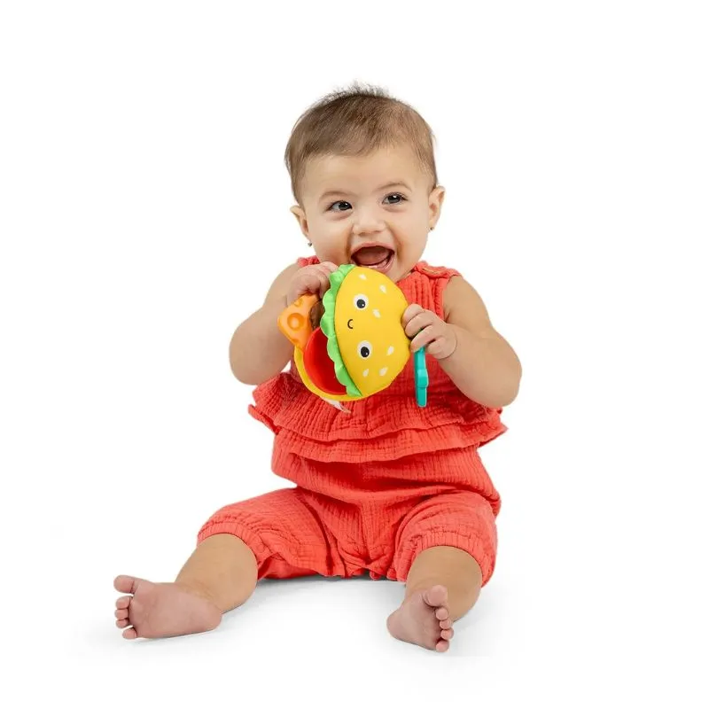 Say Cheeseburger Teether Toy