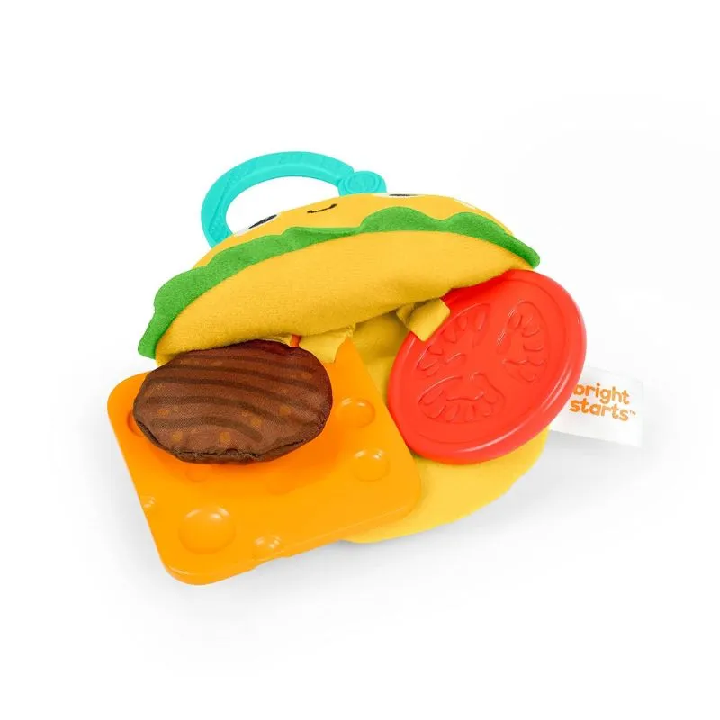 Say Cheeseburger Teether Toy