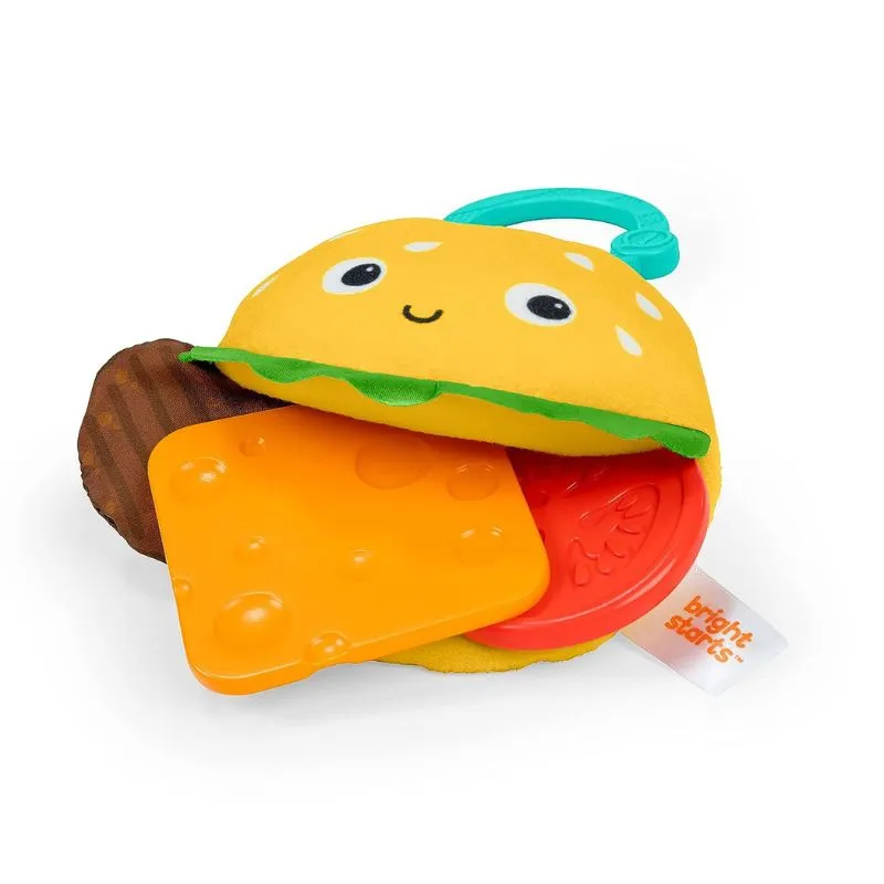 Say Cheeseburger Teether Toy