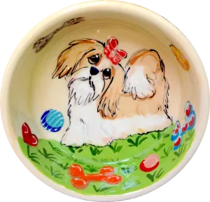 Shih Tzu Dog Bowl