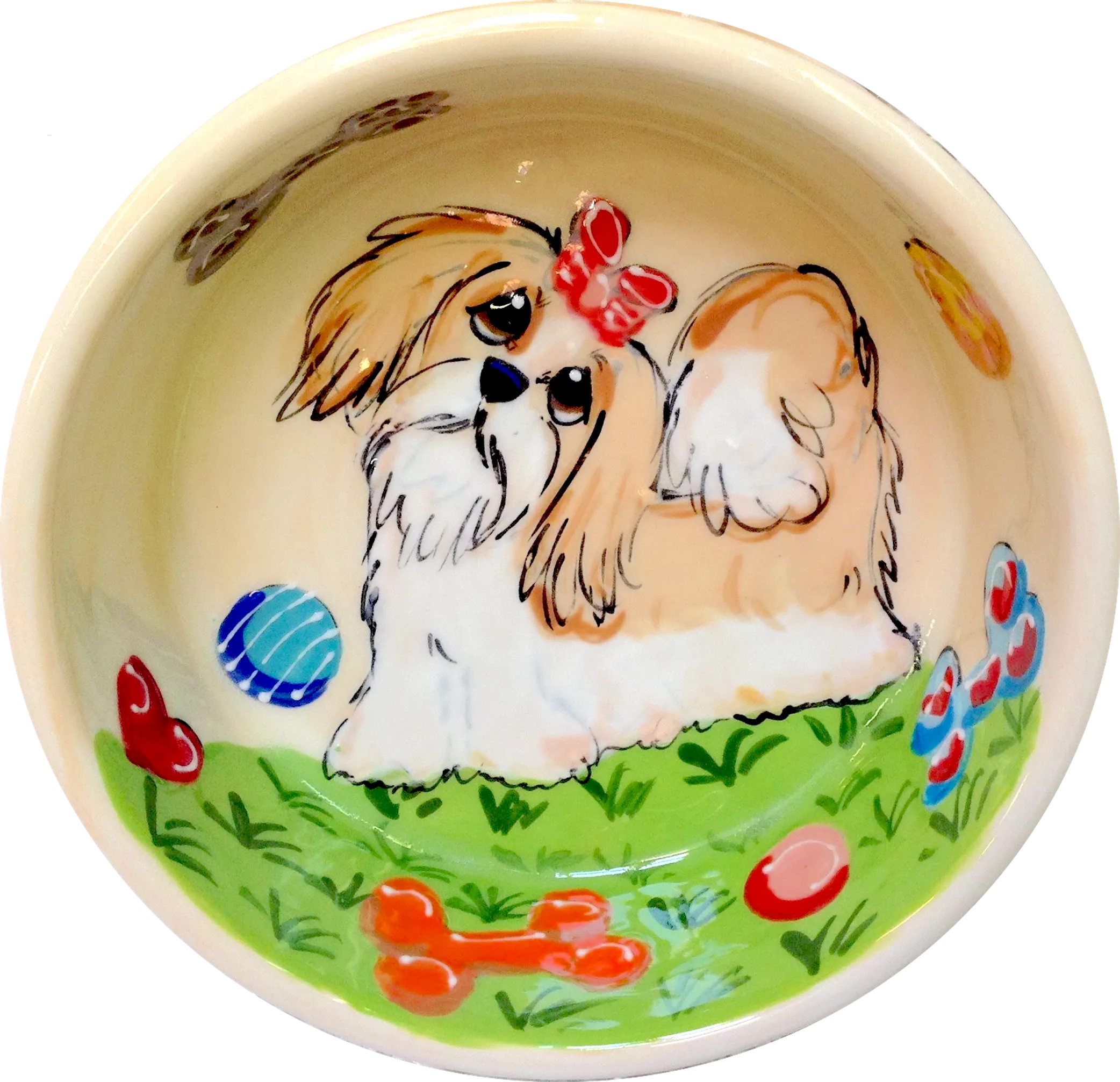 Shih Tzu Dog Bowl