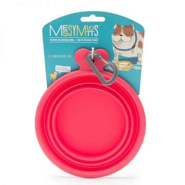 silicone collapsable bowl - 3 colours