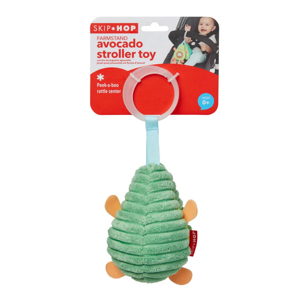 Skip Hop Farmstand Avocado Stroller Toy