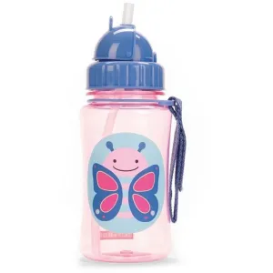 Skip Hop Straw Drink Bottle - Butterfly