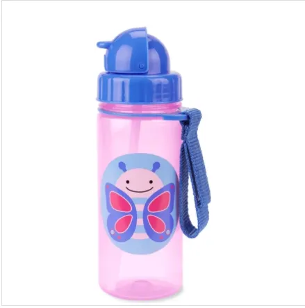 Skip Hop Zoo PP Straw Bottle - Butterfly