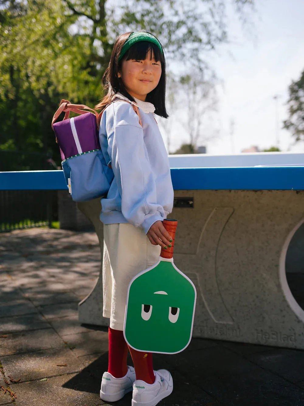 Small Better Together Backpack (Purple Tights)