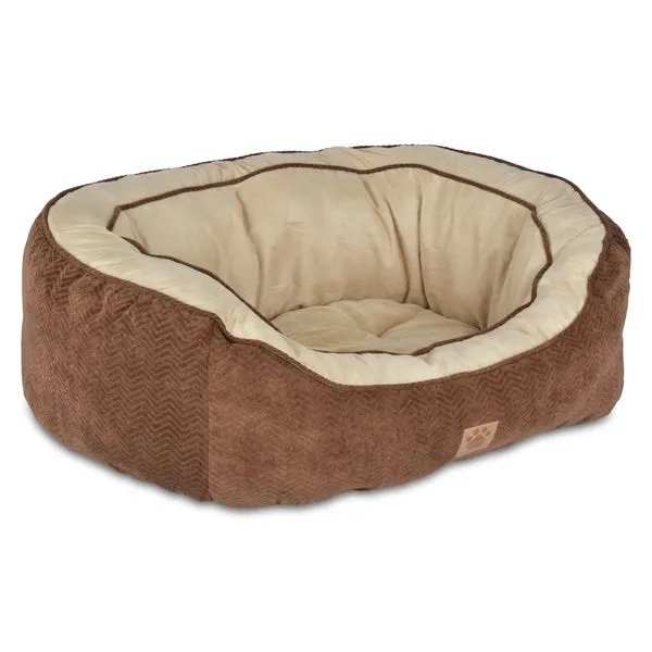 SnooZZy Daydreamer Chevron Bed in Chocolate or Grey