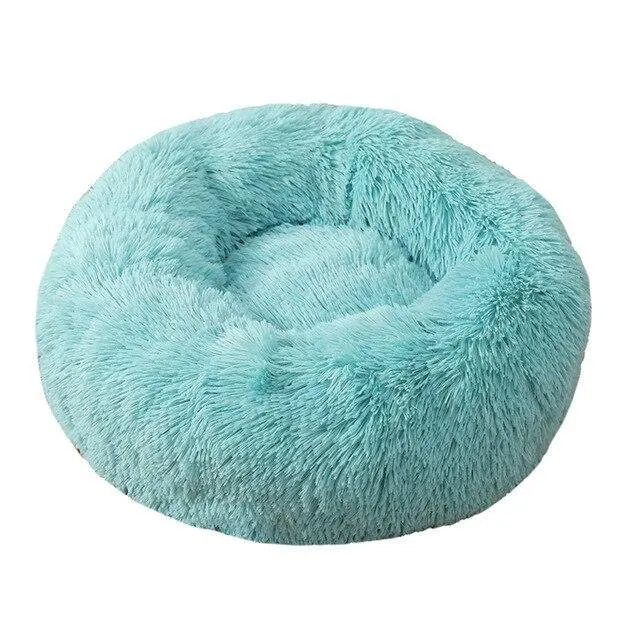 Soft and Fluffy Plush Calming Pet Bed