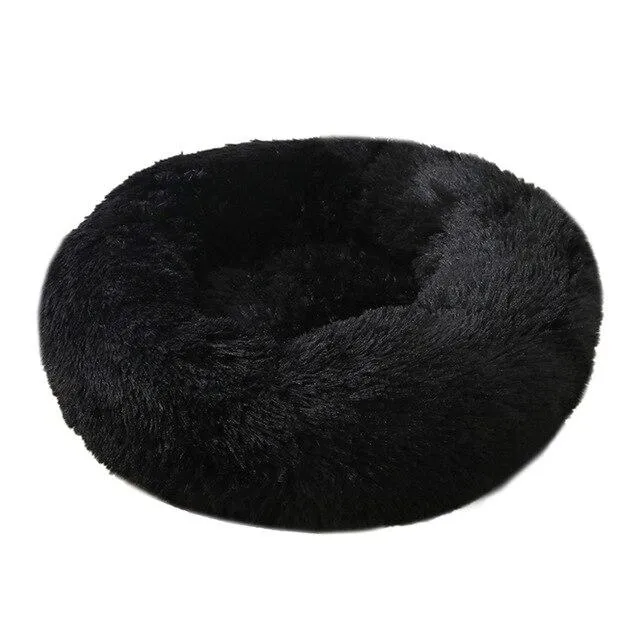 Soft and Fluffy Plush Calming Pet Bed