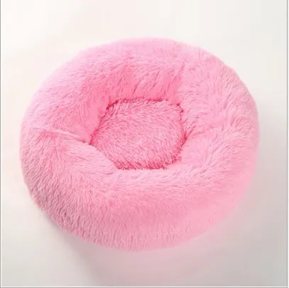 Soft and Fluffy Plush Calming Pet Bed