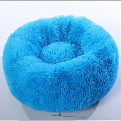 Soft and Fluffy Plush Calming Pet Bed