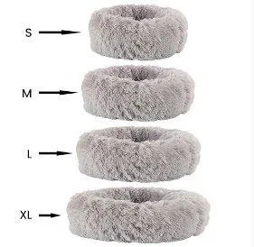 Soft and Fluffy Plush Calming Pet Bed