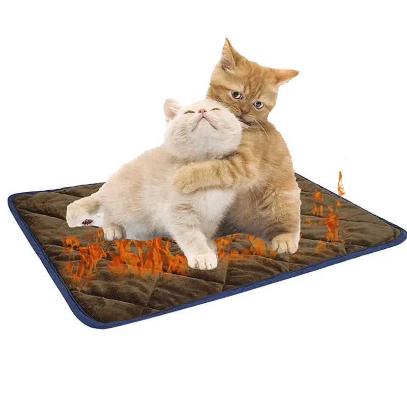 Thermal Pet Mat for Small and Medium Pets - Anti-Slip, Breathable & Washable