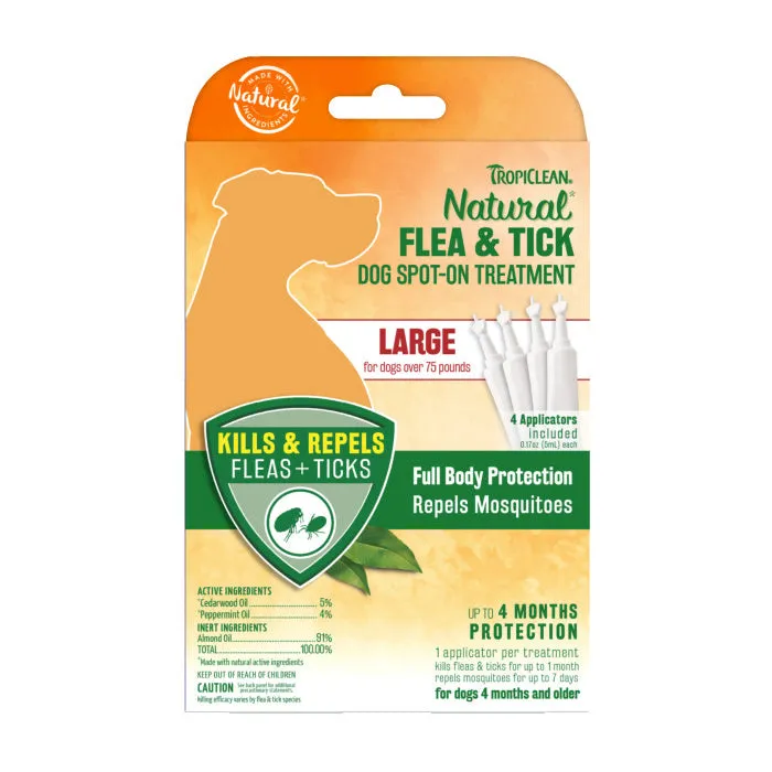 Tropiclean Natural Flea & Tick Dog Collar L