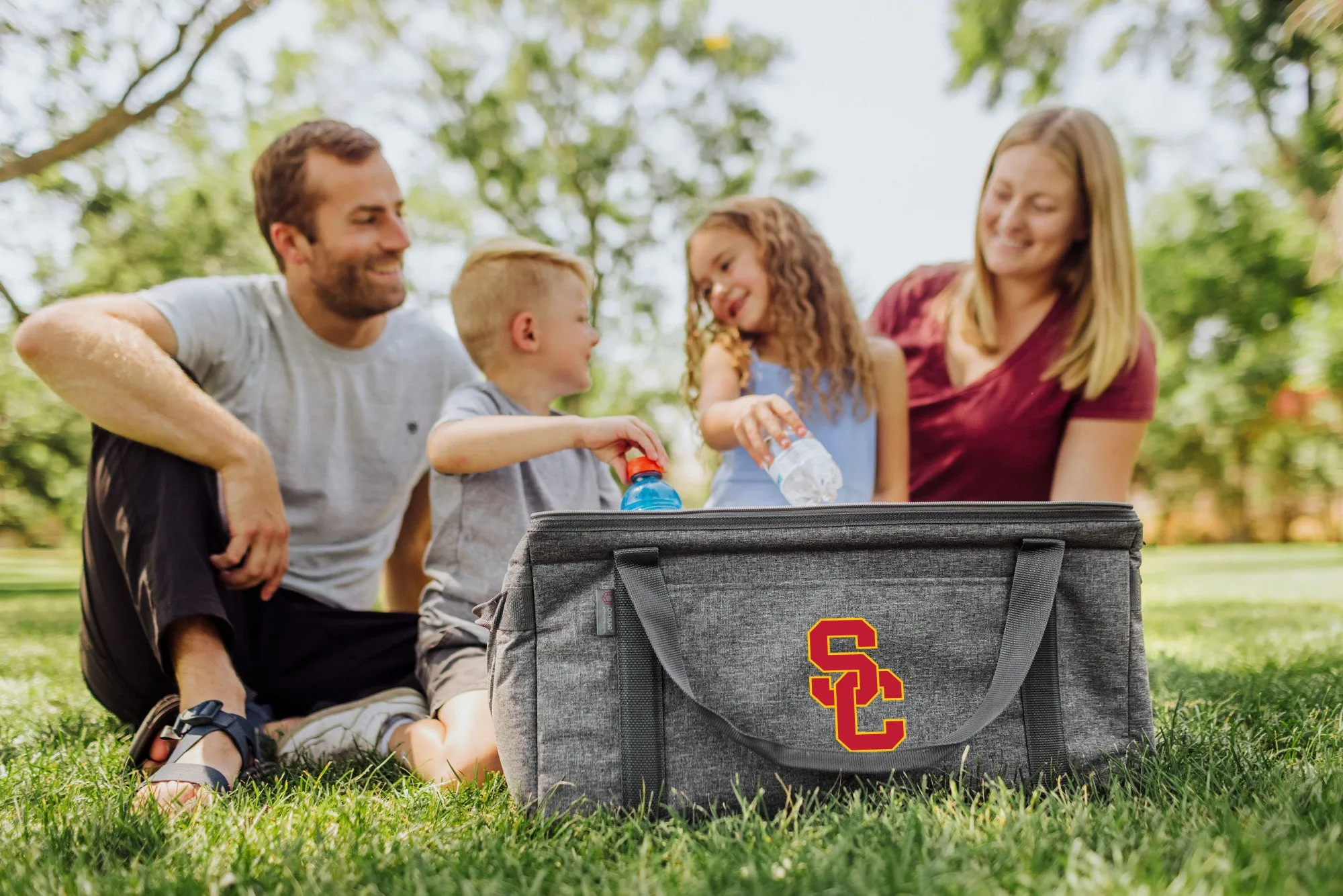 USC Trojans - 64 Can Collapsible Cooler