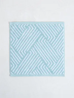 Westside Home Aqua Step Face Towel (Set of 2)