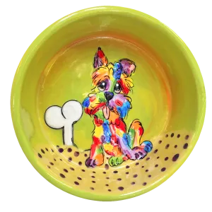 Yorkie Rainbow Palz™ Bowl